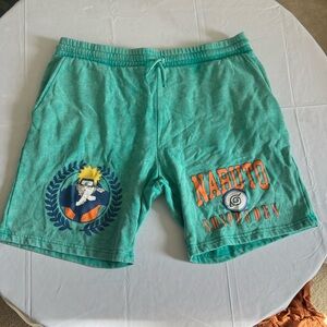 Naruto Shippuden Teal Men's Shorts